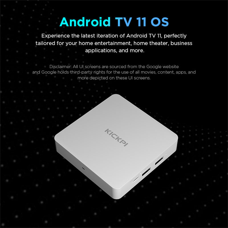 Set-top Box (KickPi) - HD Dual WIFI Android TV Box