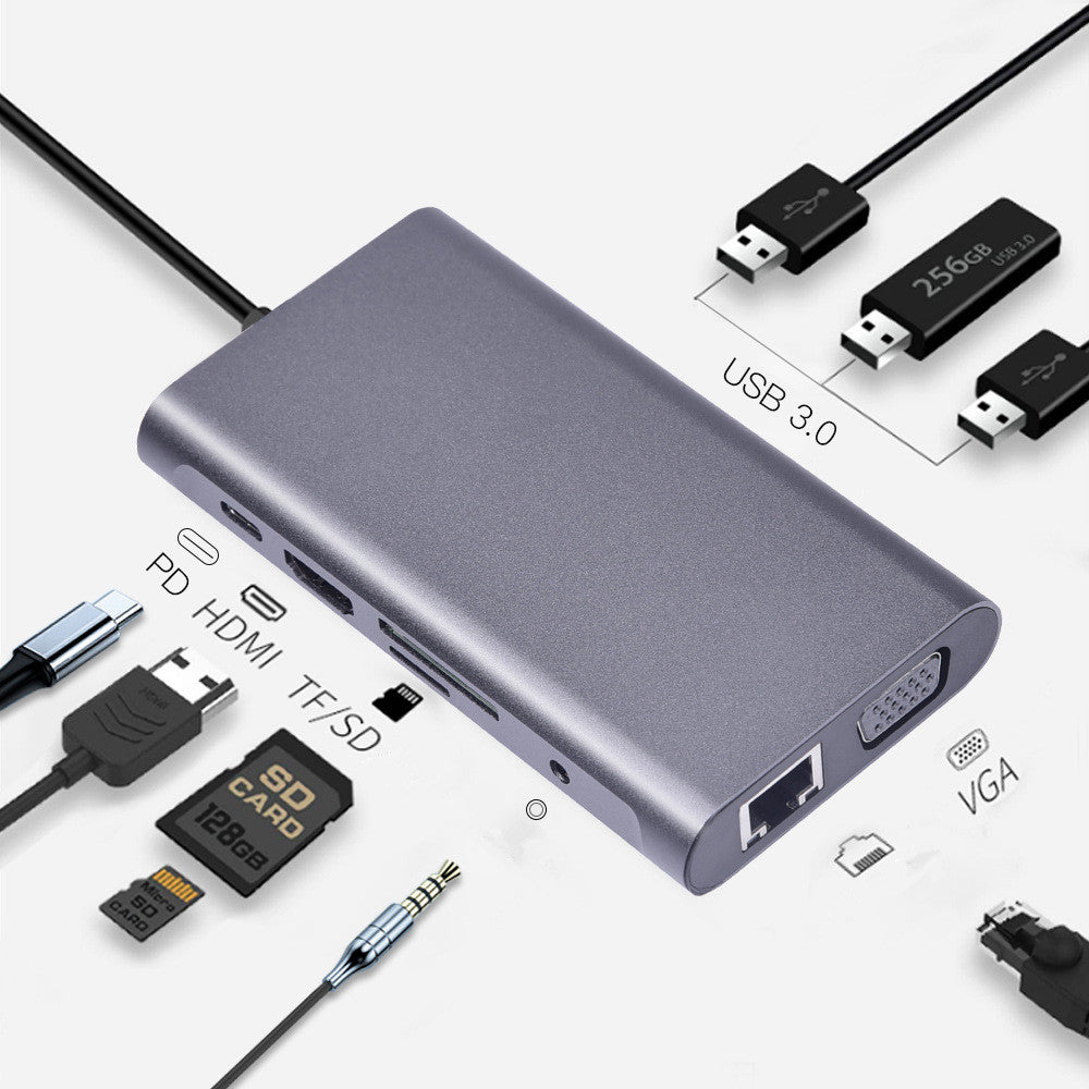 Multiport Hub (Space Grey) - Compatible with all devices