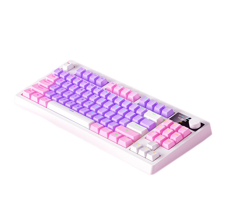 Three-Mode Mechanical Keyboard Wireless Bluetooth