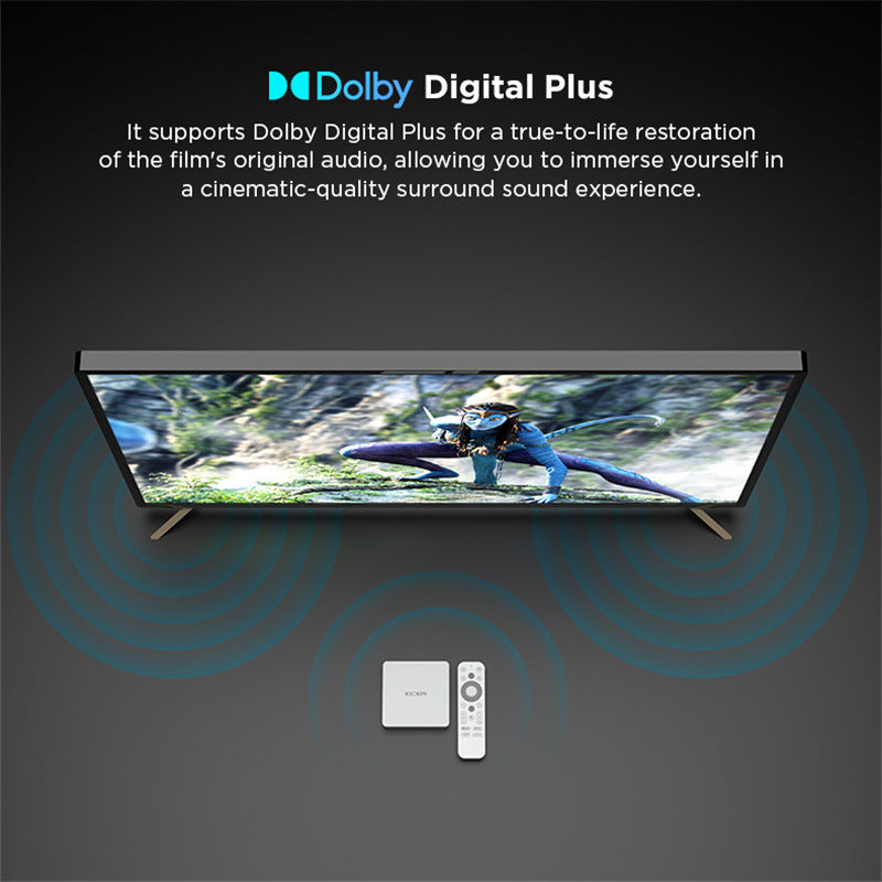 Set-top Box (KickPi) - HD Dual WIFI Android TV Box