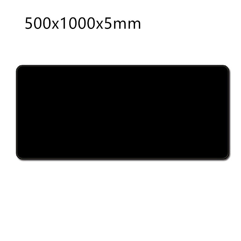 Large all black Mousepad