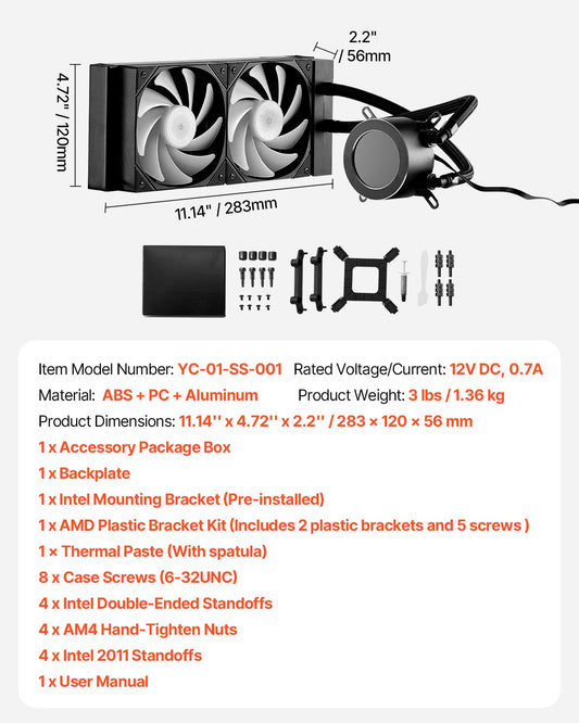 AIO CPU Water Cooler