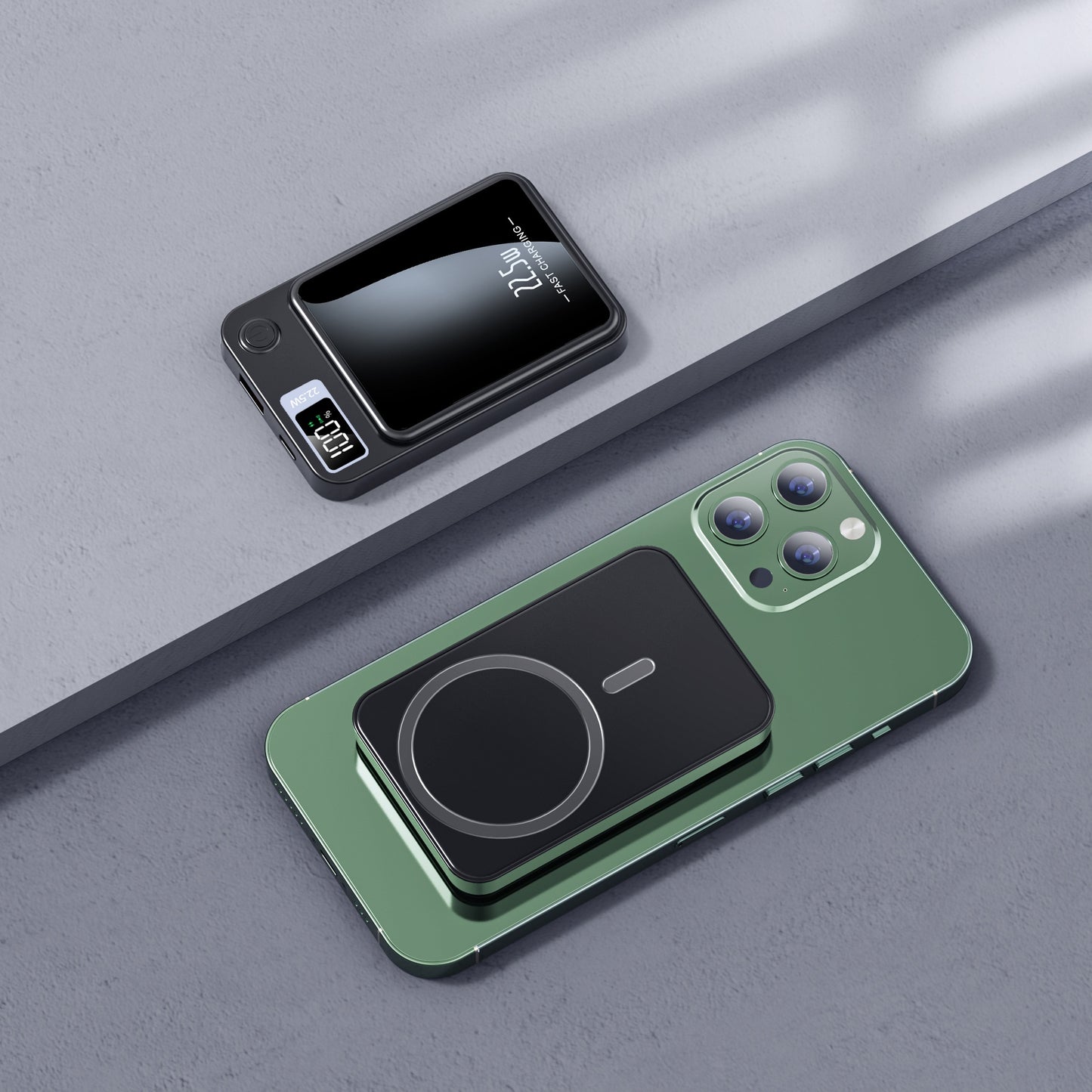 Wireless Power Bank - Super Fast Charge (10000 mAh)