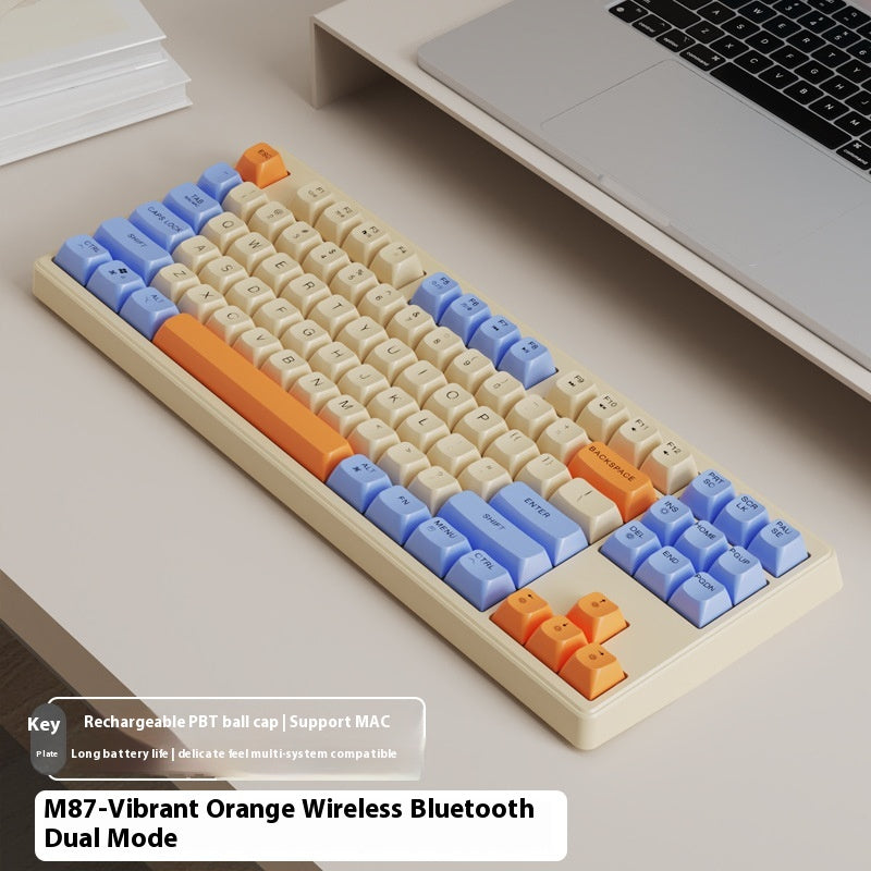 M87 Dual-Mode Bluetooth Wireless Keyboard