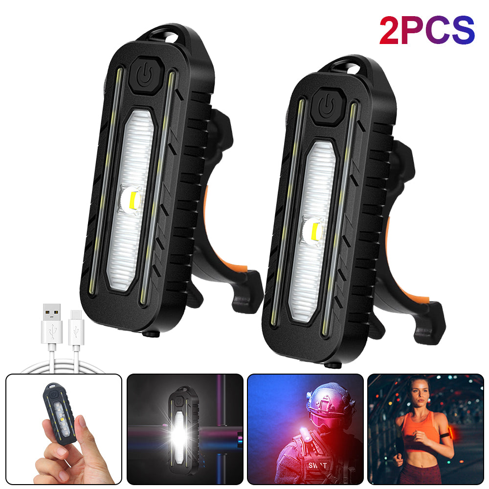 New Bicycle Light USB Charging & LED Warning Light