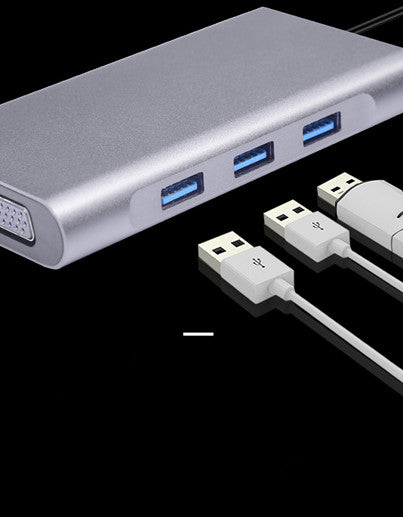 Multiport Hub (Space Grey) - Compatible with all devices