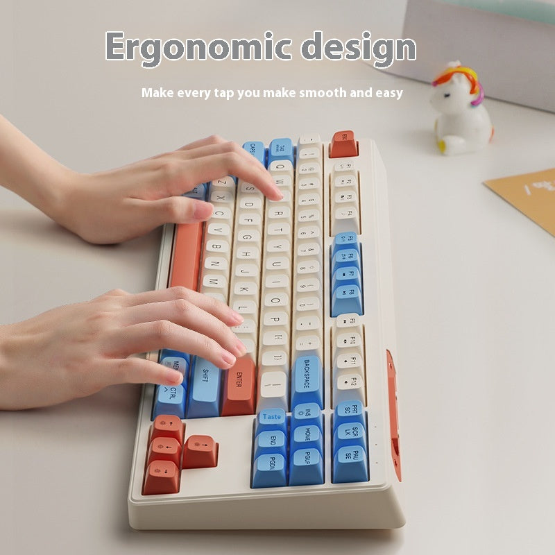 M87 Dual-Mode Bluetooth Wireless Keyboard