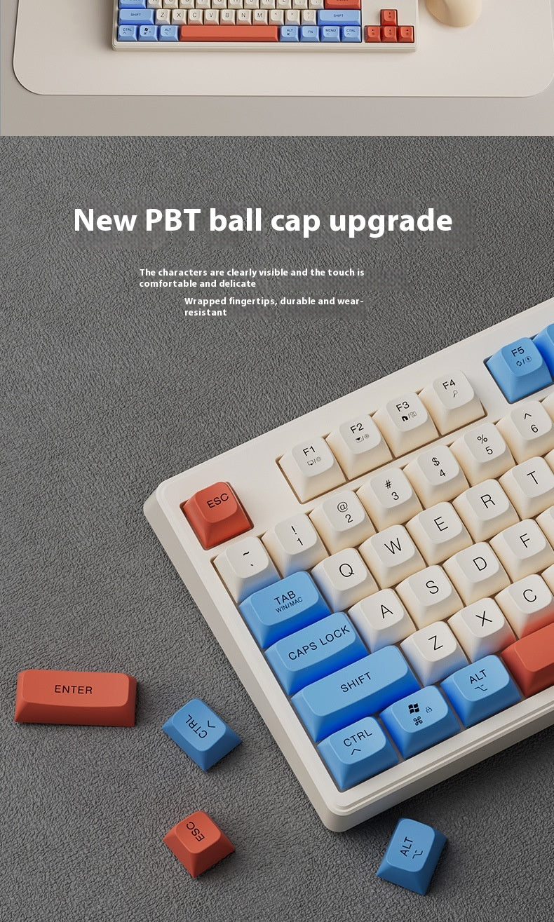 M87 Dual-Mode Bluetooth Wireless Keyboard