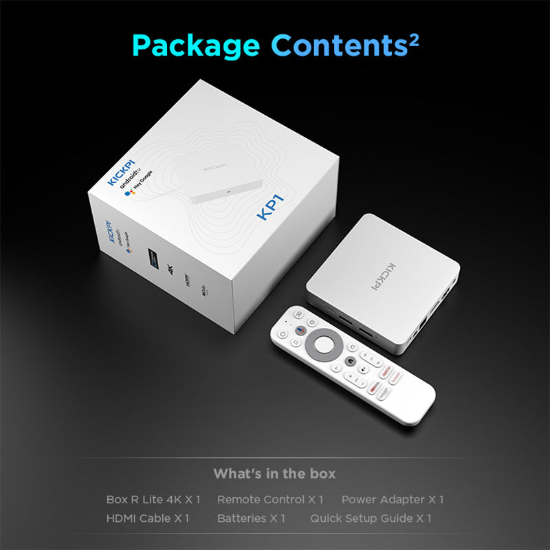 Set-top Box (KickPi) - HD Dual WIFI Android TV Box