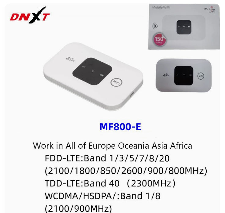 H808 Portable 4G Wireless Card -  Portable Mobile Wifi150M Network Card Route All-Netcom Router